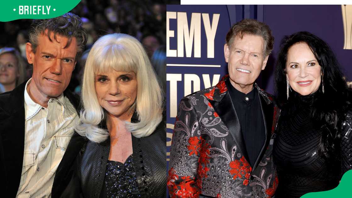 Randy Travis' wife Randy Travis' wife