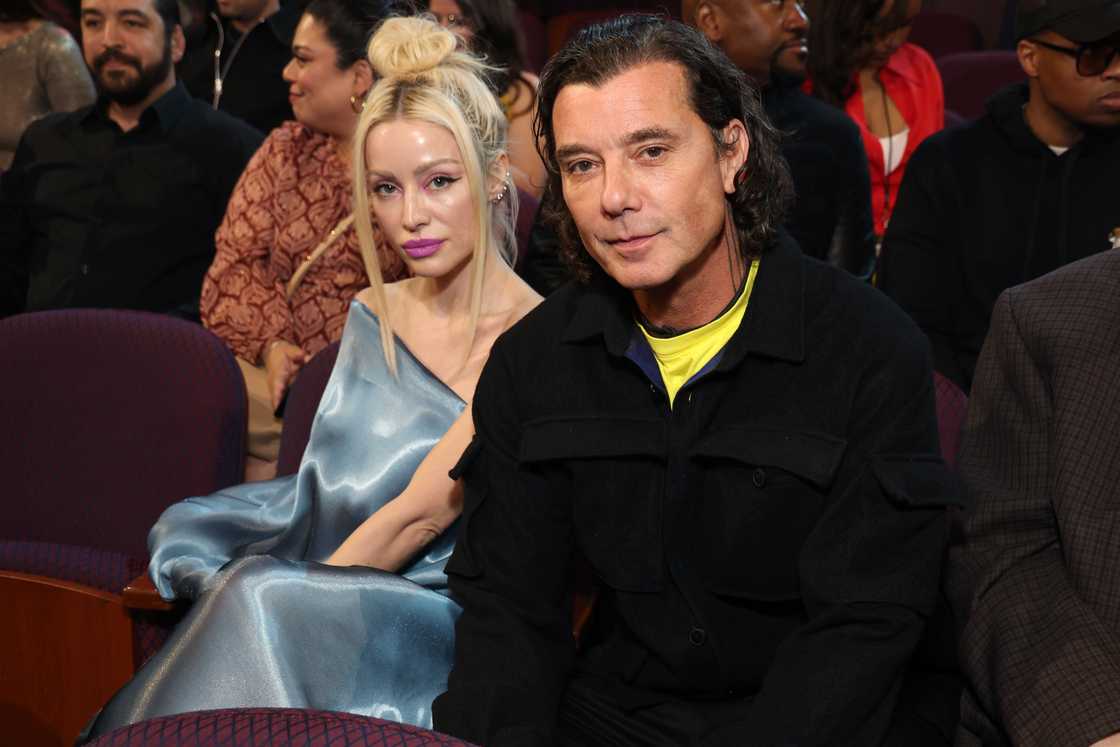 Xheneti and Gavin Rossdale at Dolby Theatre in LA