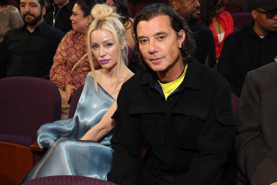 Xheneti and Gavin Rossdale at Dolby Theatre in LA Xheneti and Gavin Rossdale at Dolby Theatre in LA