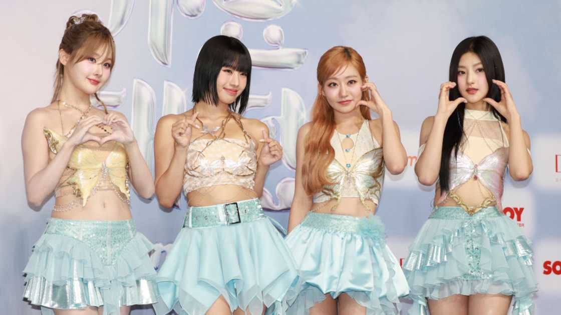 The Kiss of Life girl group at the SBS Music Awards Summer The Kiss of Life girl group at the SBS Music Awards Summer