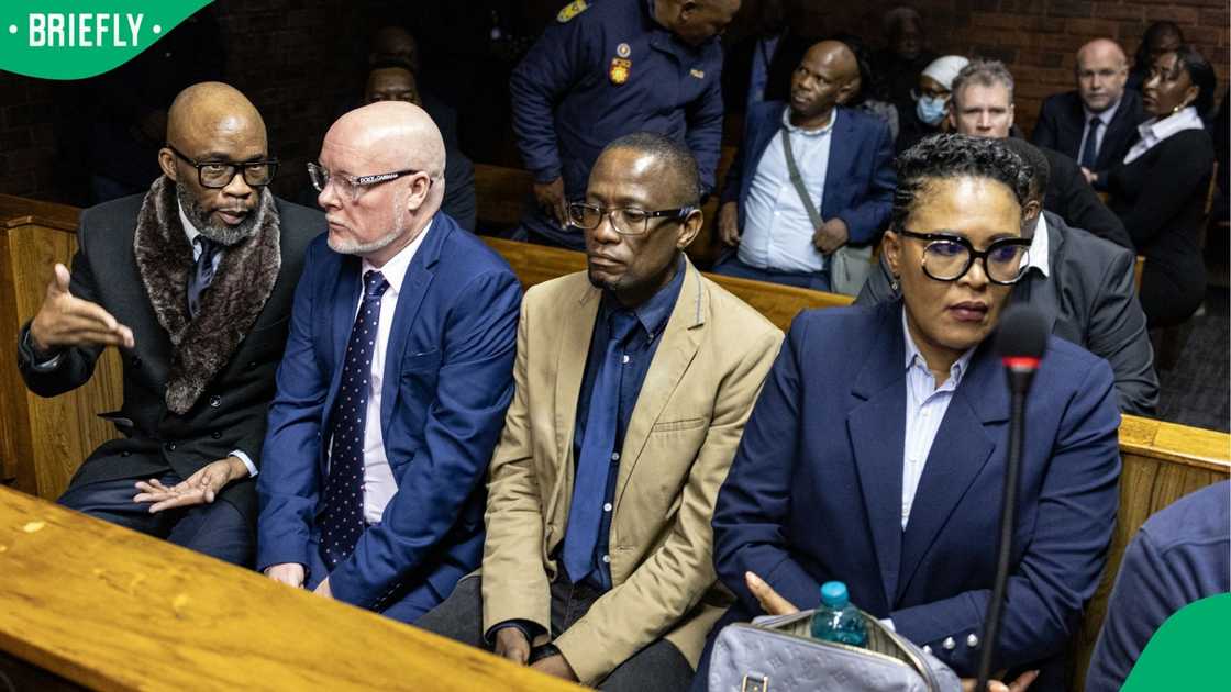 Vusimuzi 'Cat' Matlala appeared in court along Brigadier Matjeng