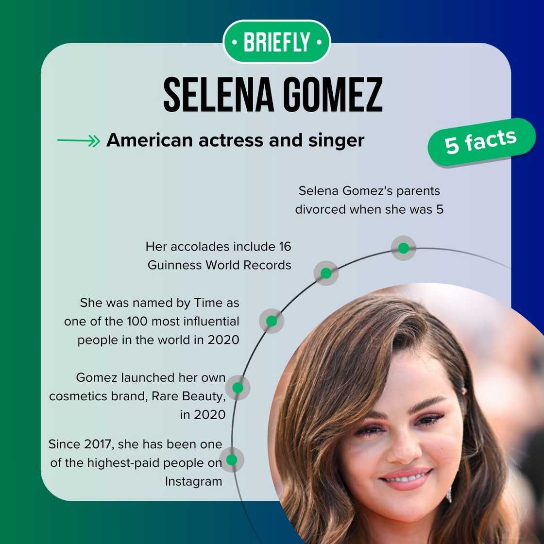 Selena Gomez's facts Selena Gomez's facts