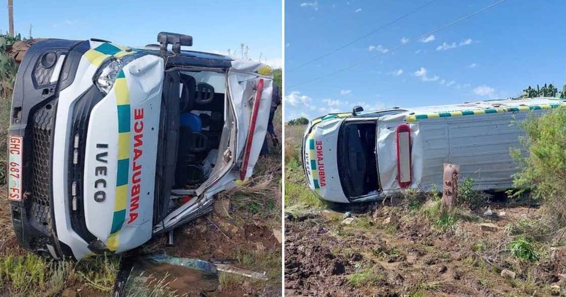 Pregnant woman injured in ambulance Pregnant woman injured in ambulance