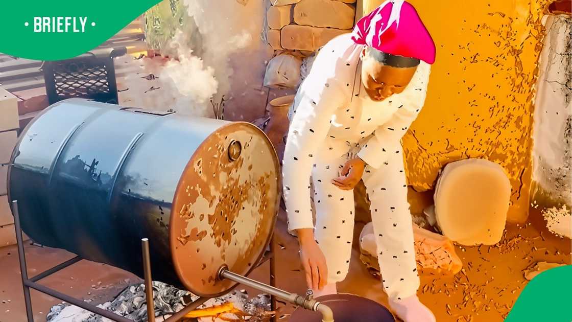 Woman's DIY geyser goes viral Woman's DIY geyser goes viral