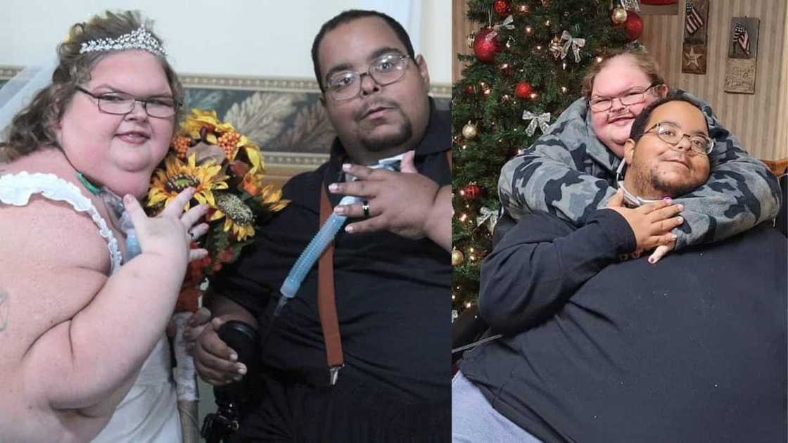 Tammy Slaton with husband Caleb Willingham. Tammy Slaton with husband Caleb Willingham.