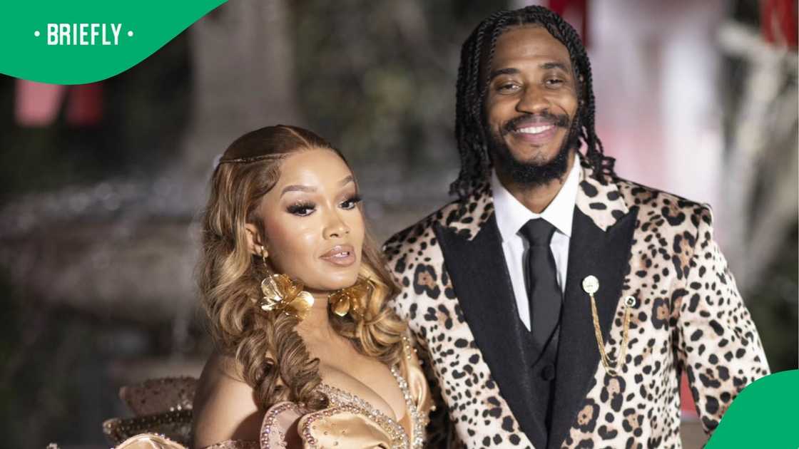 Dineo Langa wished her husband Solo a happy birthday. Dineo Langa wished her husband Solo a happy birthday.
