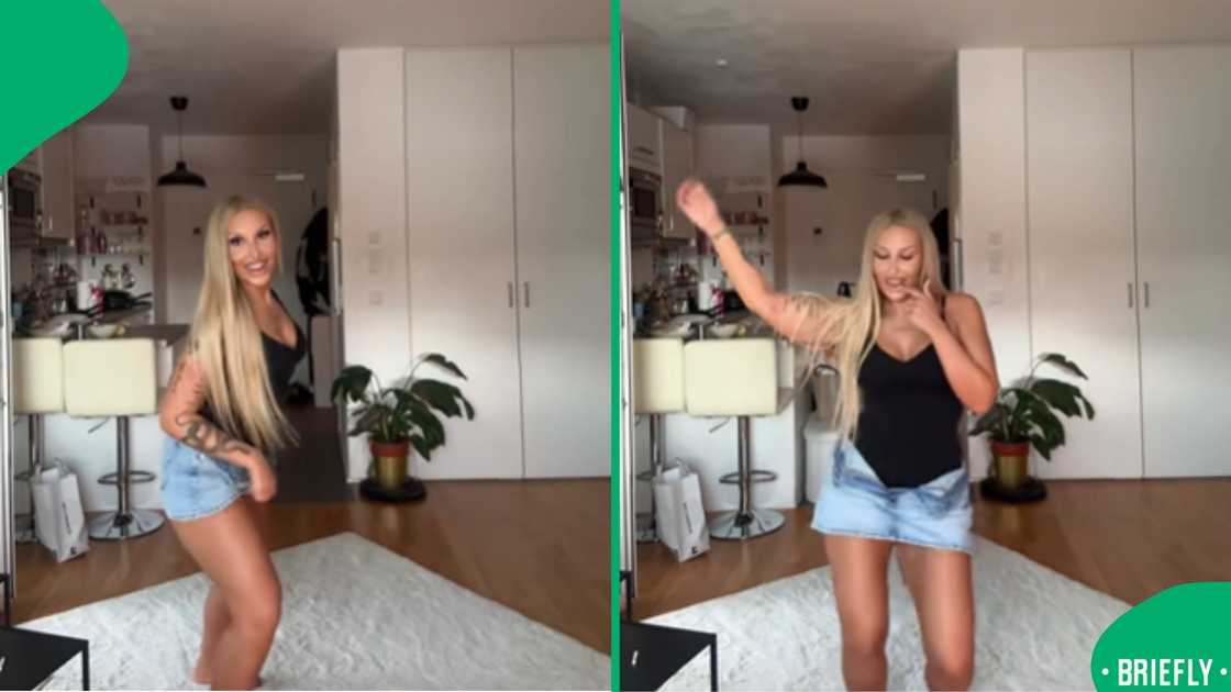 A woman from Berlin, Germany, nailed Bacardi dance moves A woman from Berlin, Germany, nailed Bacardi dance moves