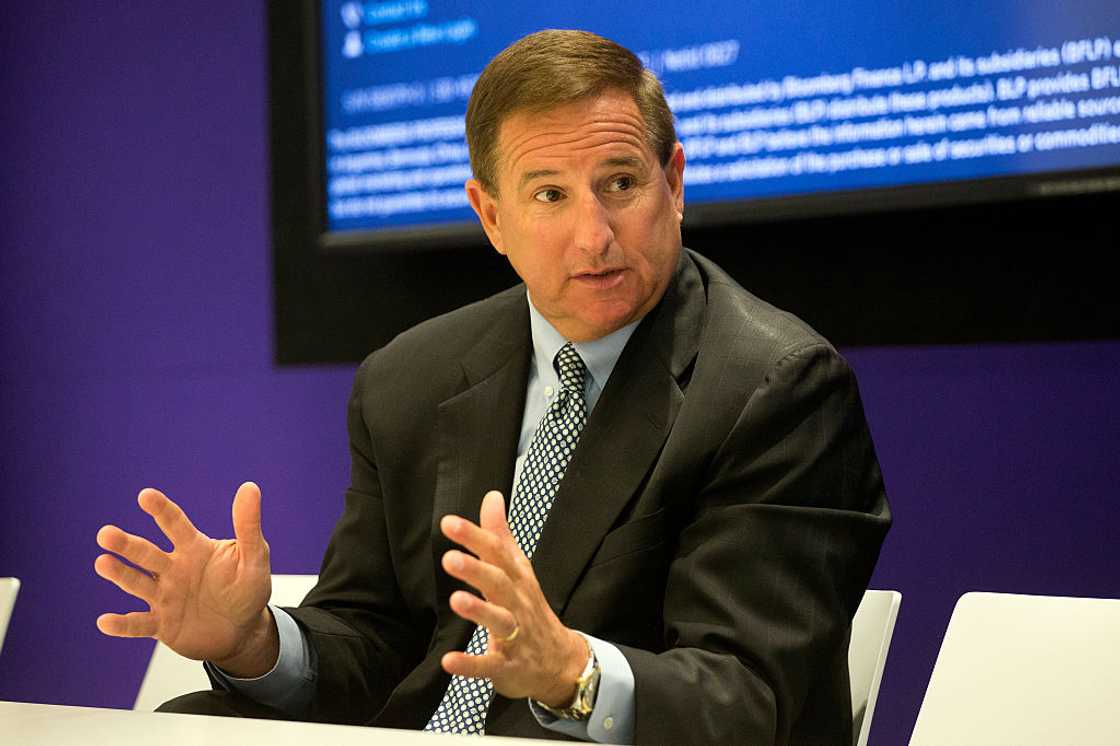 Paula Hurd's late husband, Mark Hurd. Paula Hurd's late husband, Mark Hurd.