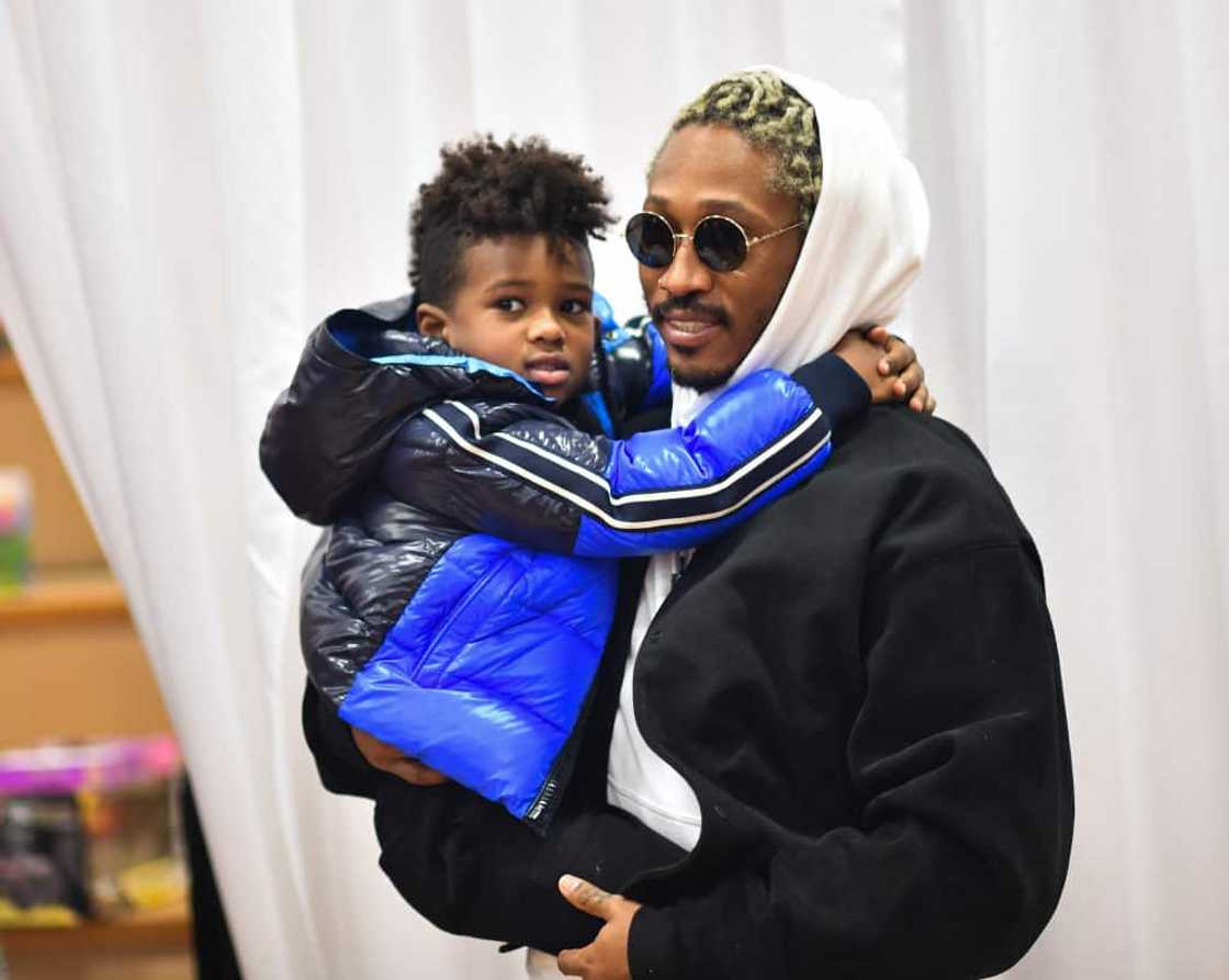 Rapper Future's son Zahir Wilburn Rapper Future's son Zahir Wilburn