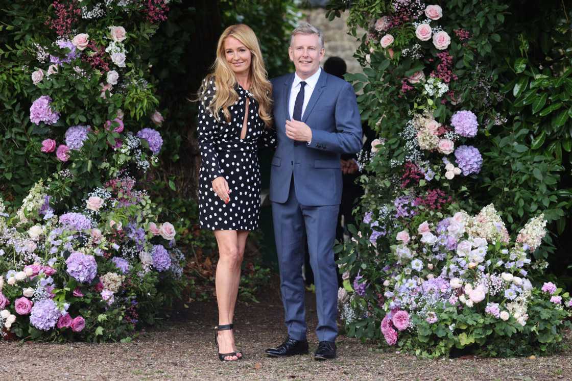 Cat Deeley and Patrick Kielty in Hook, Hampshire.