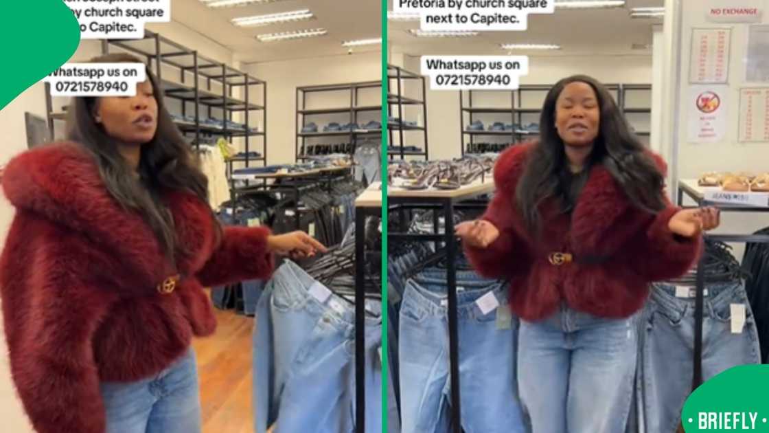 TikTok users praised a hard-working woman after she showcased her booming denim business and trendy jeans TikTok users praised a hard-working woman after she showcased her booming denim business and trendy jeans