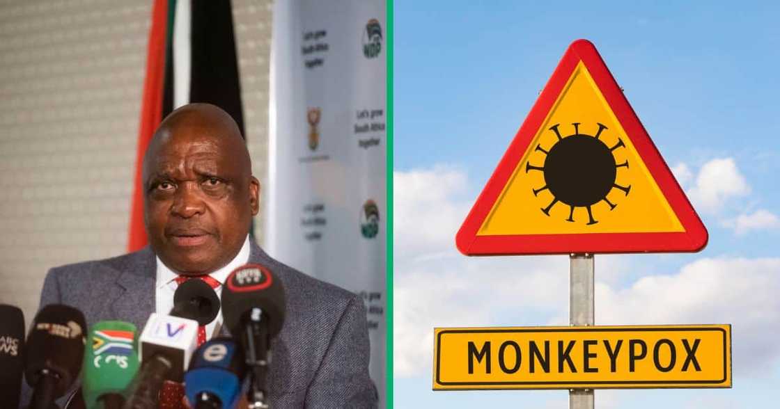 Miniter of Health Joe Phaala warned the public about monkeypox Miniter of Health Joe Phaala warned the public about monkeypox