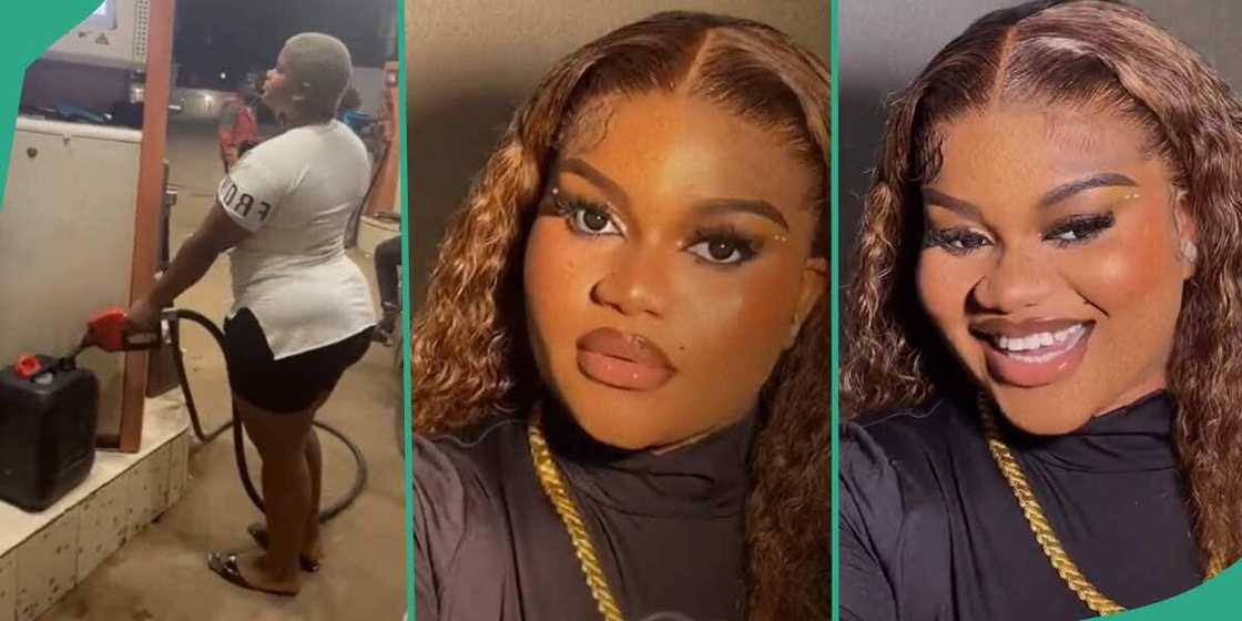 Nigerian lady flaunts her beauty. Nigerian lady flaunts her beauty.