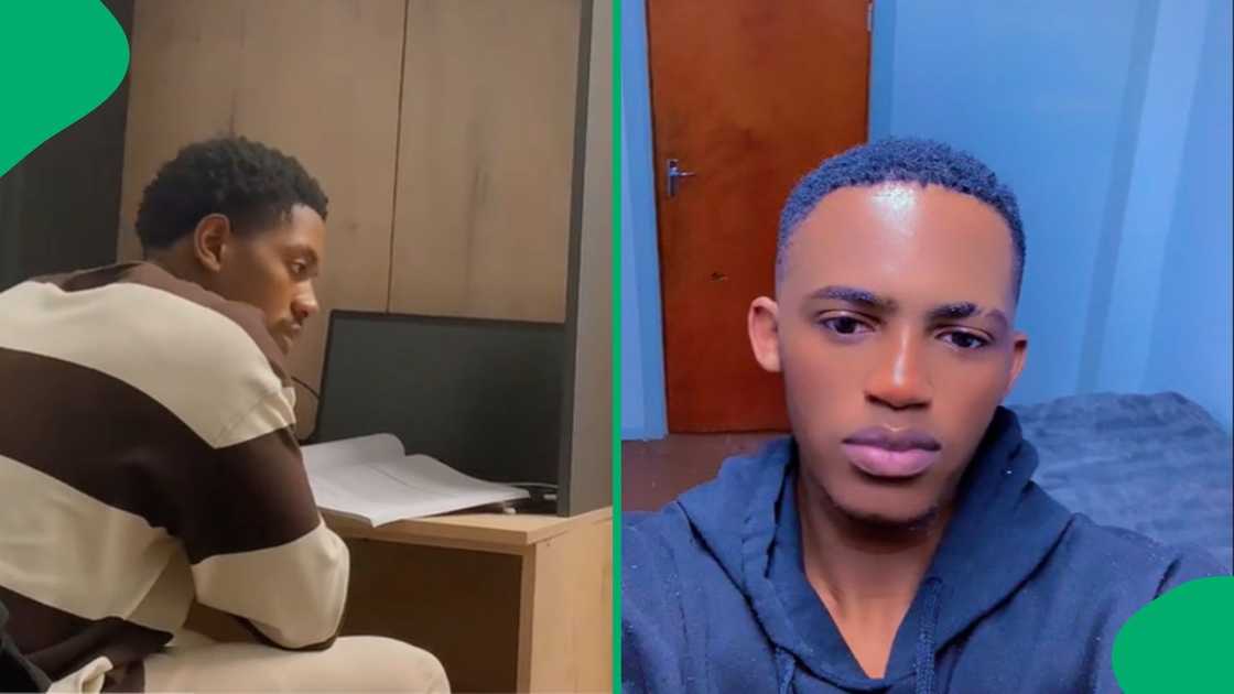 A TikTok user has Mzansi people laughing after sharing a clip about his roommate