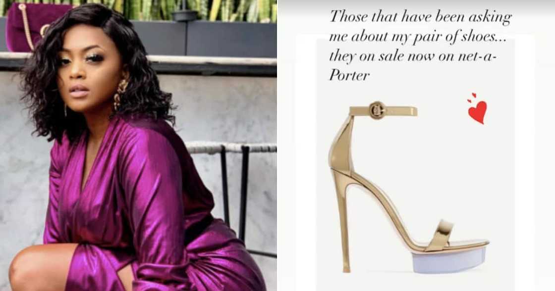 Lerato Kganyago shows off R17 000 designer shoe on Instagram and fans are here for it Lerato Kganyago shows off R17 000 designer shoe on Instagram and fans are here for it