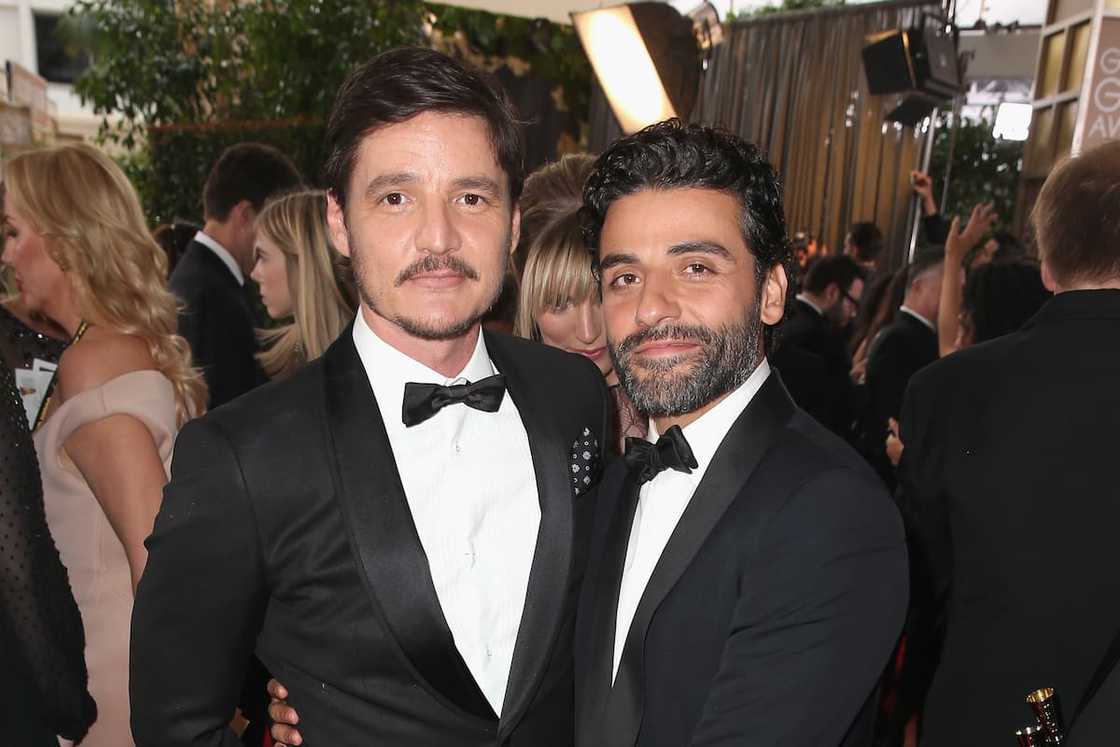 Pedro Pascal and Oscar Isaac at the Golden Globes Pedro Pascal and Oscar Isaac at the Golden Globes