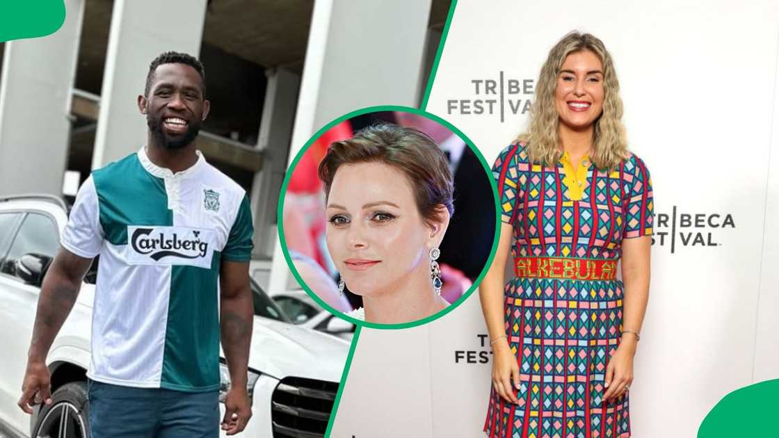 Siya Kolisi wishes Princess of Monaco a happy birthday days after ignoring Rachel Kolisi's 35th