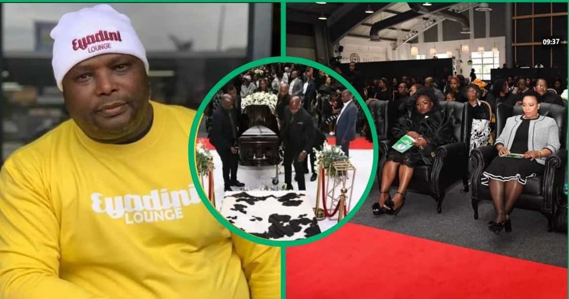 Zabulani Zama's funeral service was held in Durban