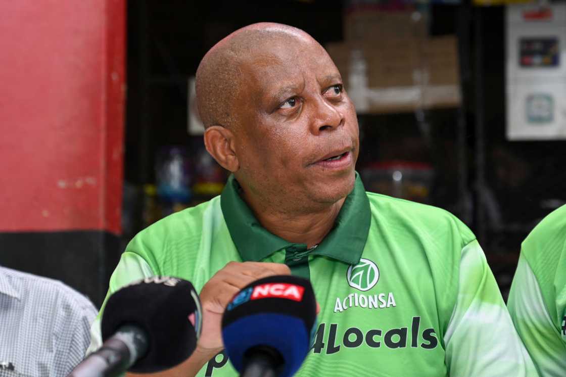 ActionSA's Herman Mashaba and Gayton McKenzie argued on social media ActionSA's Herman Mashaba and Gayton McKenzie argued on social media