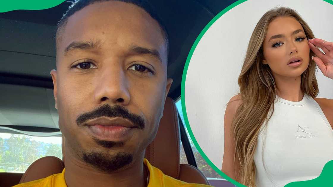 Michael B. Jordan and Amber Jepson Michael B. Jordan and Amber Jepson