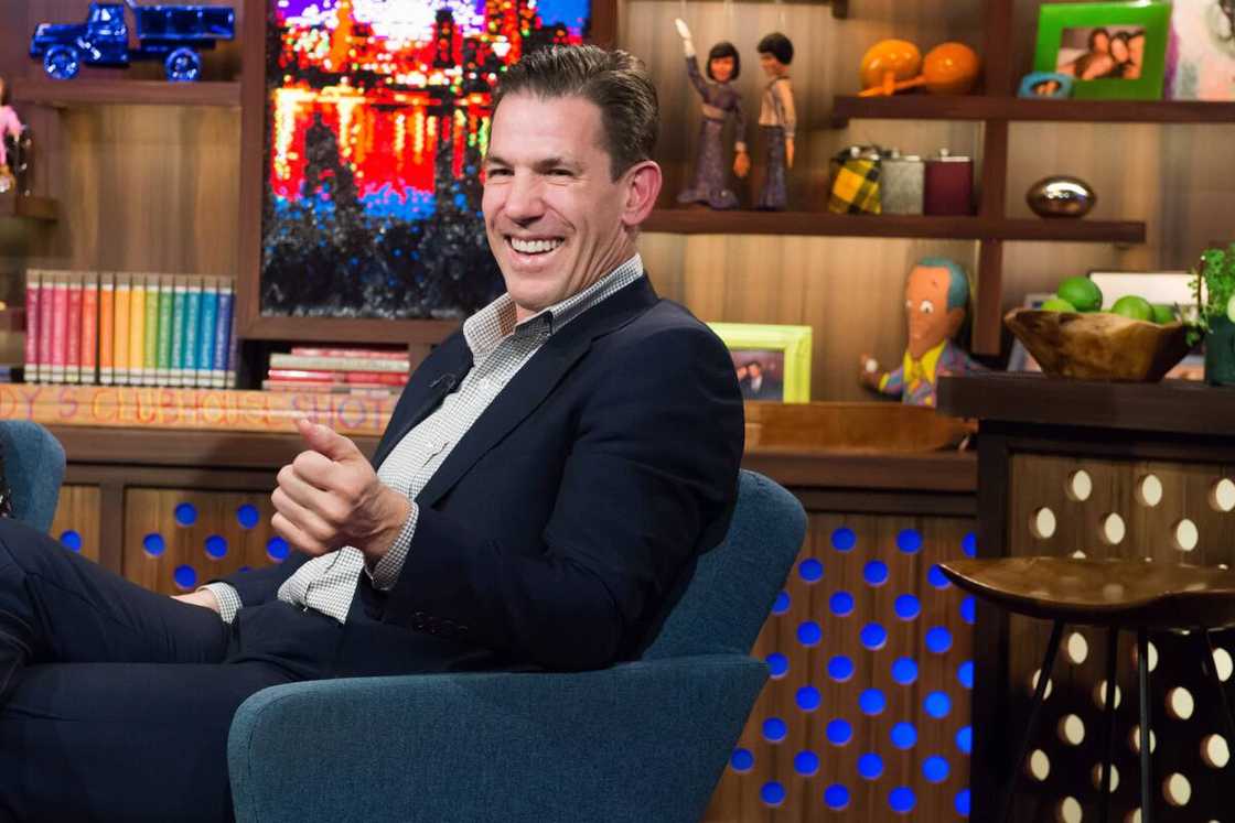 Thomas Ravenel on Andy Cohen's show Thomas Ravenel on Andy Cohen's show