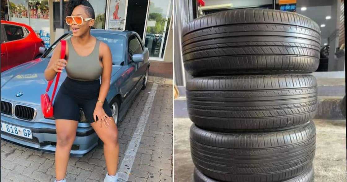 Woman, tyres, car, bae, love, chocolate, romance, funny, joke, peeps, cupid, arrow, date, rubber Woman, tyres, car, bae, love, chocolate, romance, funny, joke, peeps, cupid, arrow, date, rubber