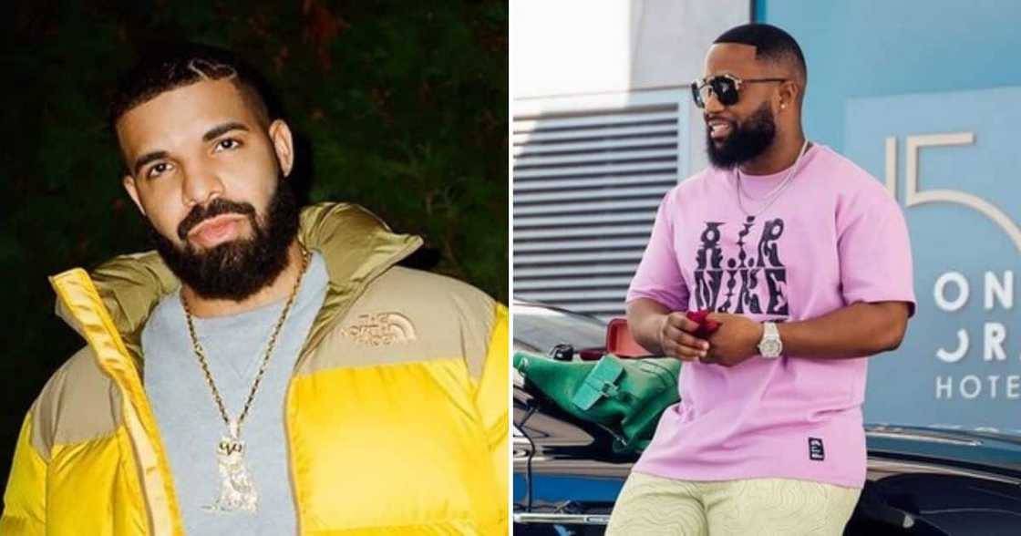 Drake showed love to Cassper Nyovest Drake showed love to Cassper Nyovest