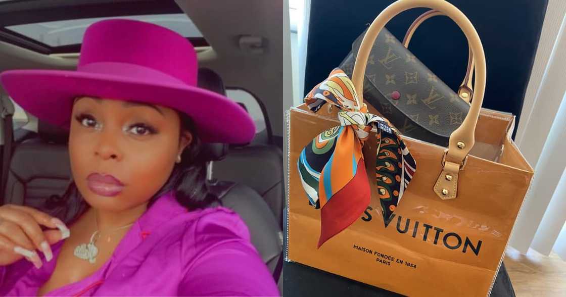 Woman Transforms Louis Vuitton Shopping Bag Into Stunning Handbag Woman Transforms Louis Vuitton Shopping Bag Into Stunning Handbag