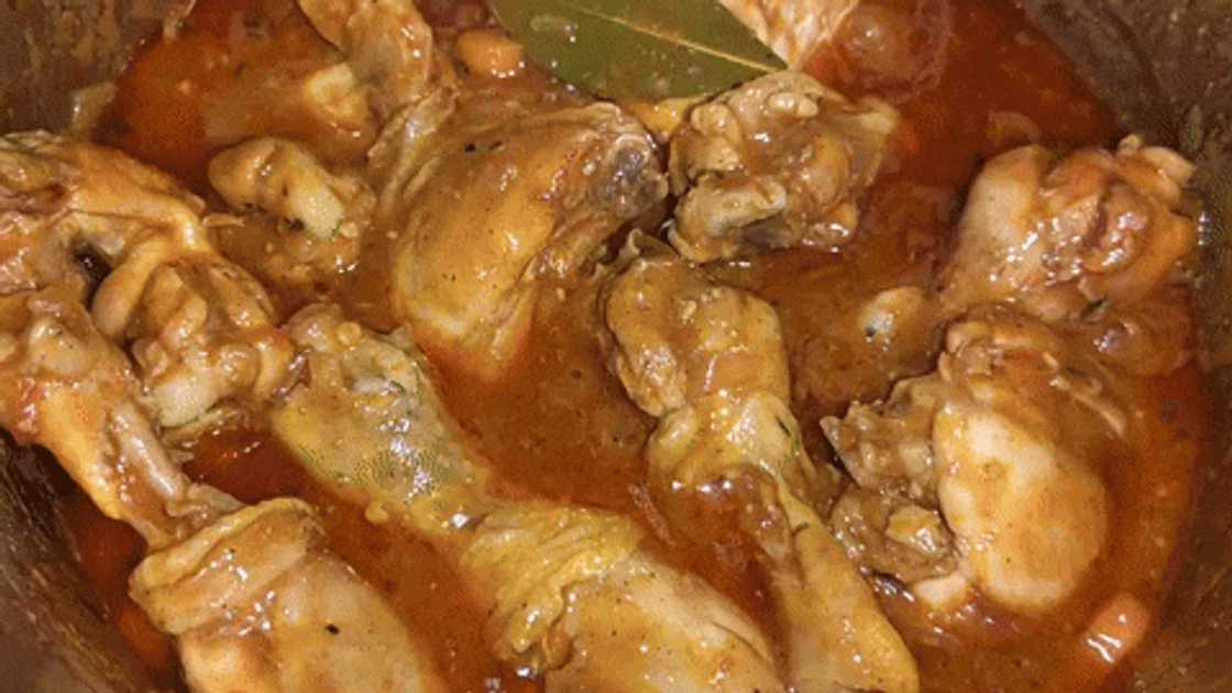 Lazy chicken stew recipe