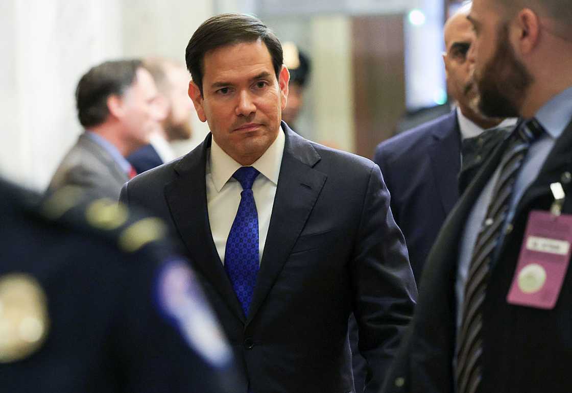 United States Secretary of State Marco Rubio discussed the attack in Dubai United States Secretary of State Marco Rubio discussed the attack in Dubai