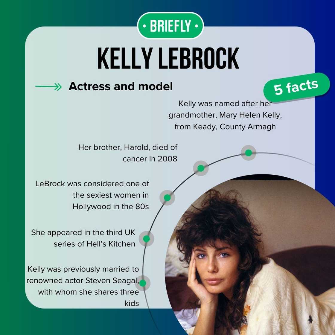 Kelly LeBrock’s facts