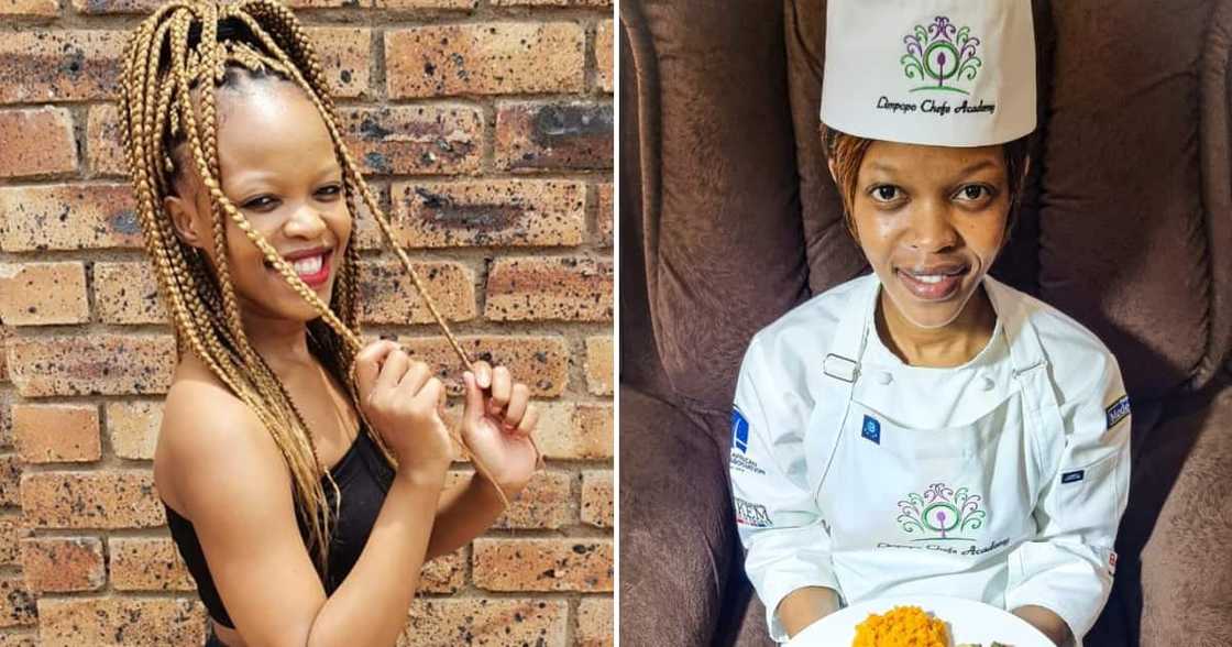 A lady from Limpopo left her job to become a chef A lady from Limpopo left her job to become a chef