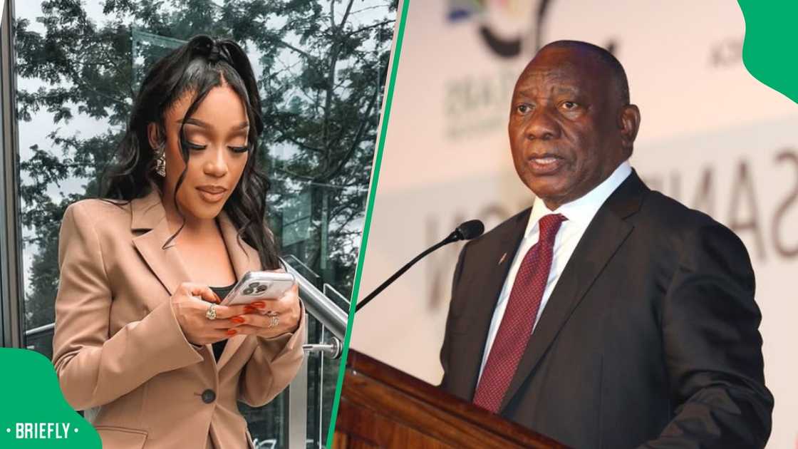 Thando Thabethe weighed in on Cyril Ramaphosa's national address Thando Thabethe weighed in on Cyril Ramaphosa's national address