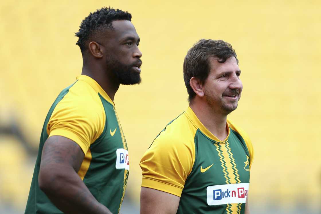 Springboks, Siya Kolisi and Kwagga Smith
