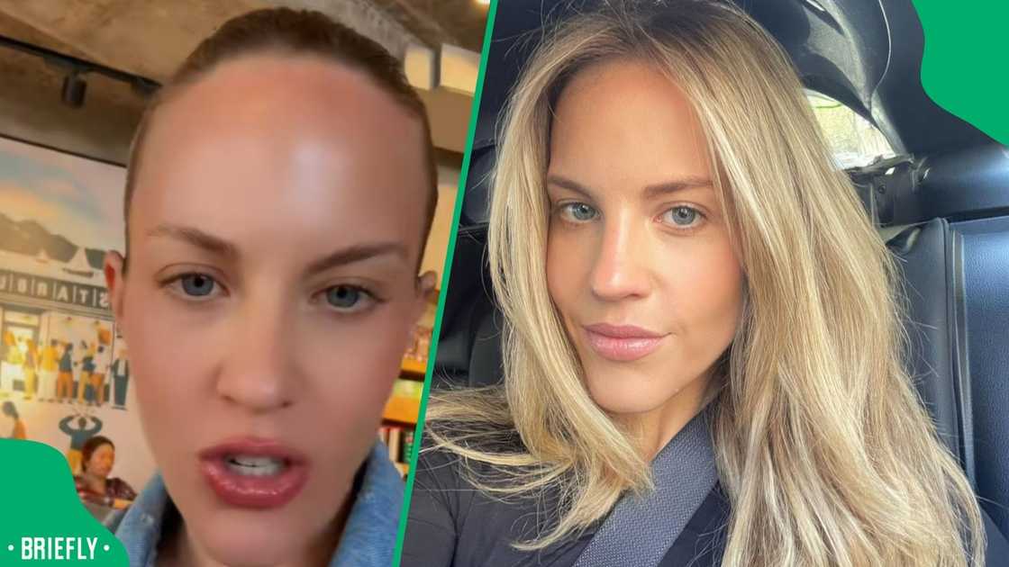 A woman went viral. A woman went viral.