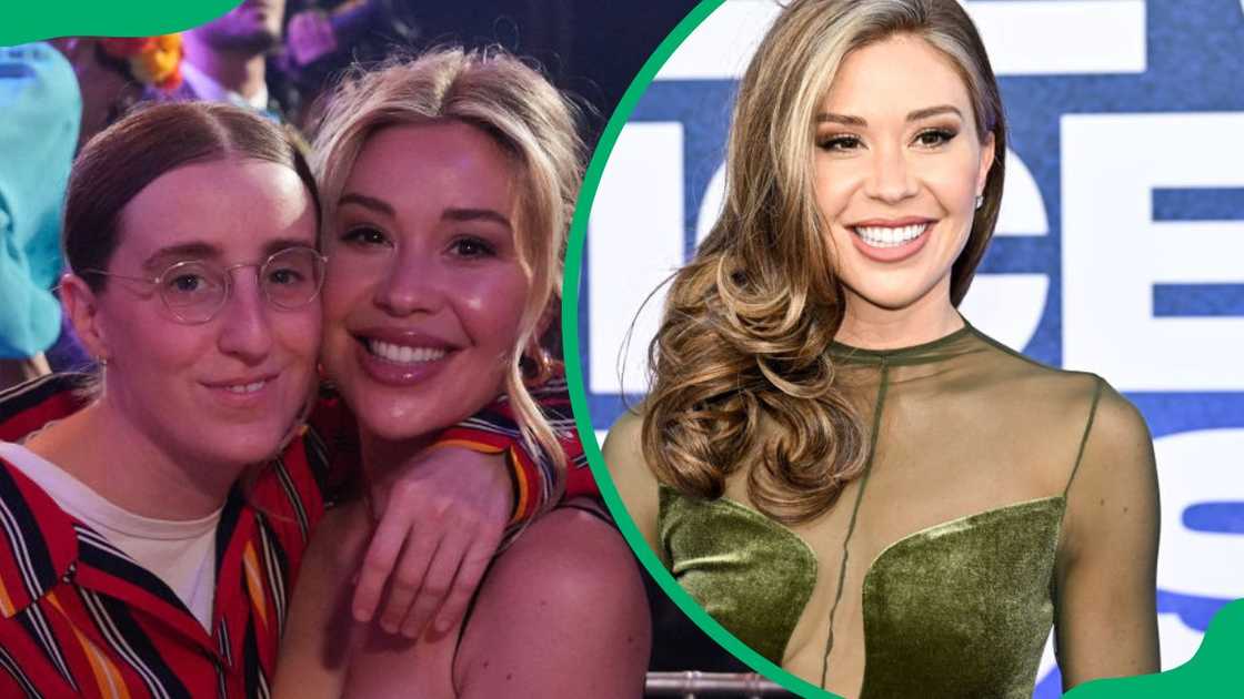Robby and Gabby posing for a photo in 2023 (L). Windey during the 2022 People's Choice Awards (R) Robby and Gabby posing for a photo in 2023 (L). Windey during the 2022 People's Choice Awards (R)