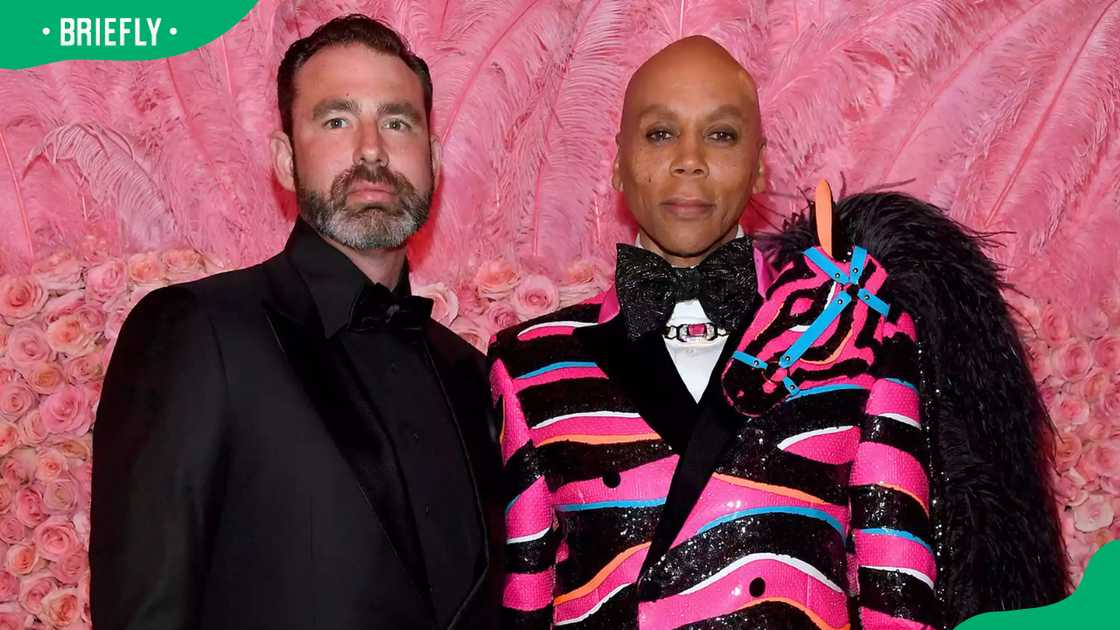 RuPaul and his husband Georges LeBar at the 2019 Met Gala RuPaul and his husband Georges LeBar at the 2019 Met Gala