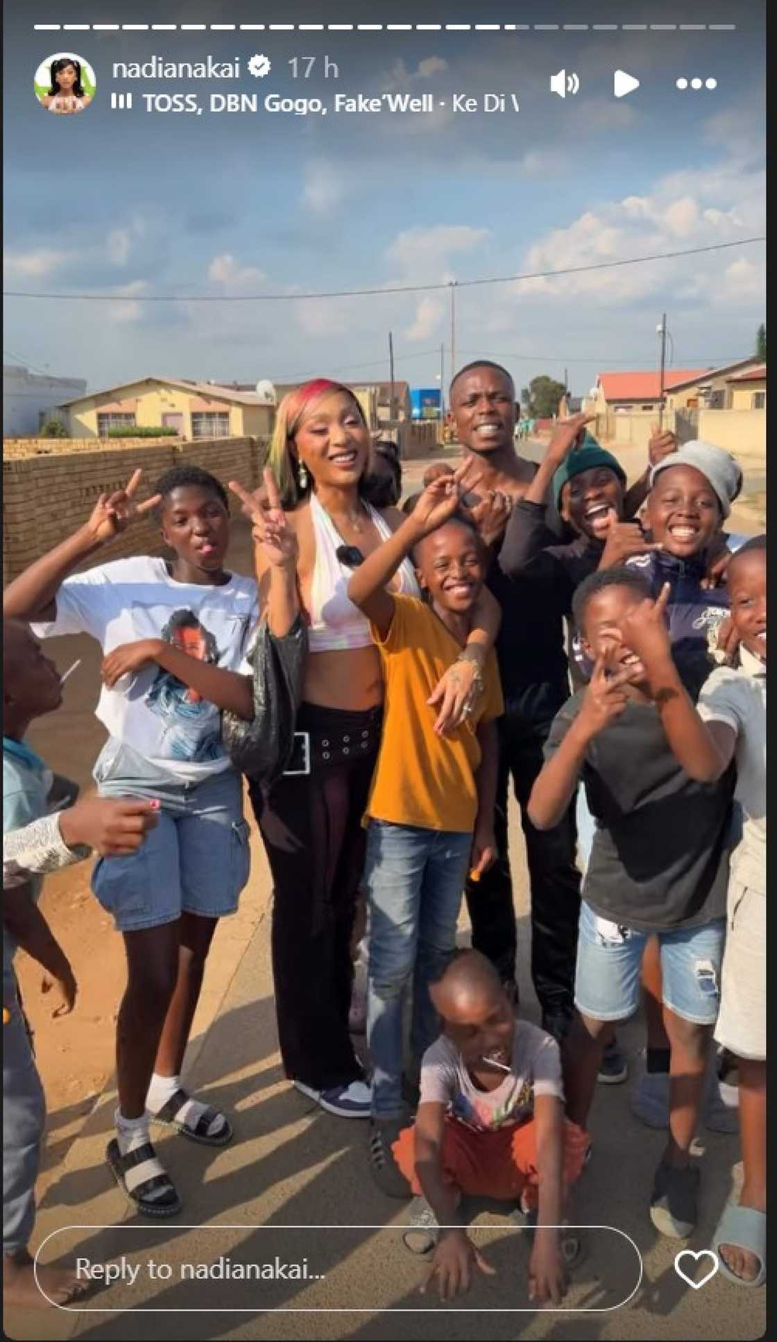 Nadia Nakai and Toss spark dating rumours again Nadia Nakai and Toss spark dating rumours again