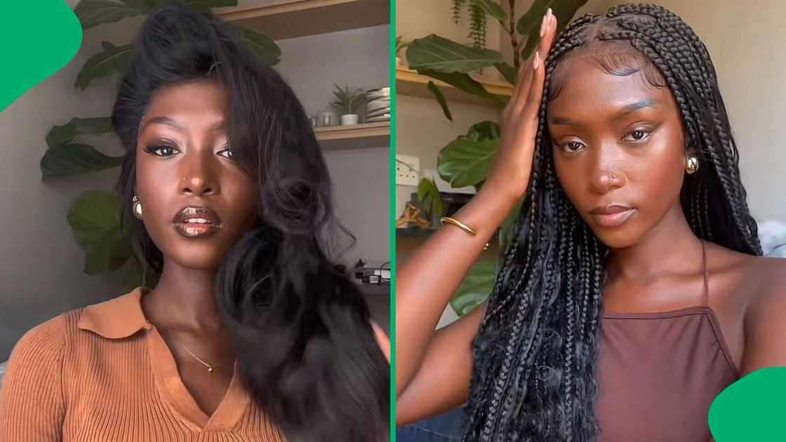 A Tswana woman went viral for teaching her American husband Setswana in a TikTok video. A Tswana woman went viral for teaching her American husband Setswana in a TikTok video.