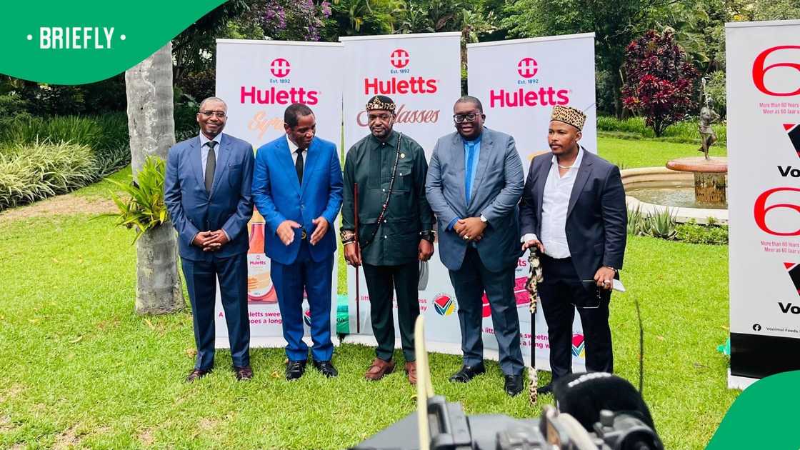 King Misuzulu kaZwelethini met with billionaire Robert Gumede to discuss saving Tongaat Hulett