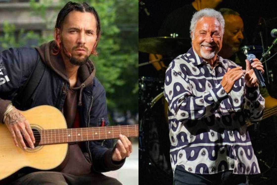 Tom Jones and his son, Jonathan Tom Jones and his son, Jonathan