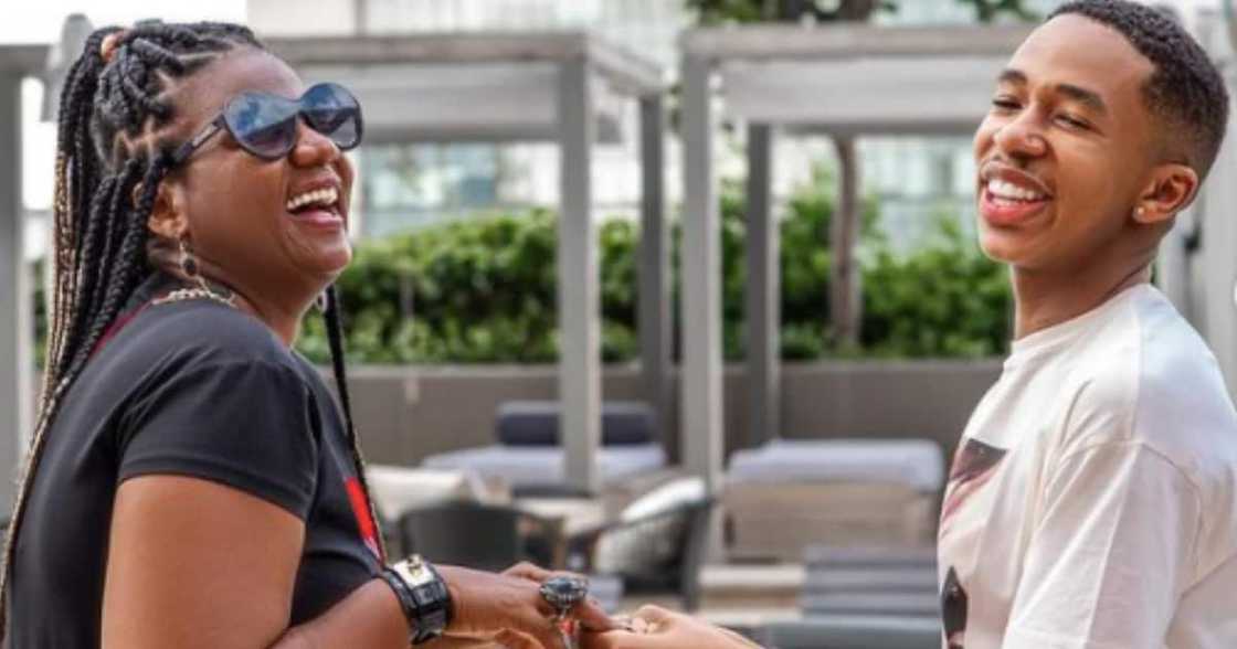 Shauwn Mkhize is happy about Lasizwe finally finding love Shauwn Mkhize is happy about Lasizwe finally finding love