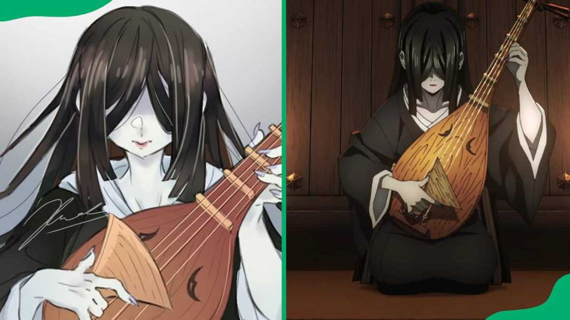 Nakime is a recurring character and a supporting antagonist in the Demon Slayer series. Nakime is a recurring character and a supporting antagonist in the Demon Slayer series.