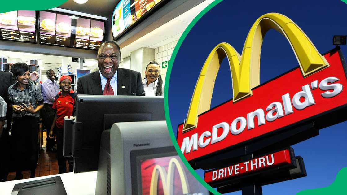 Ramaphosa McDonalds