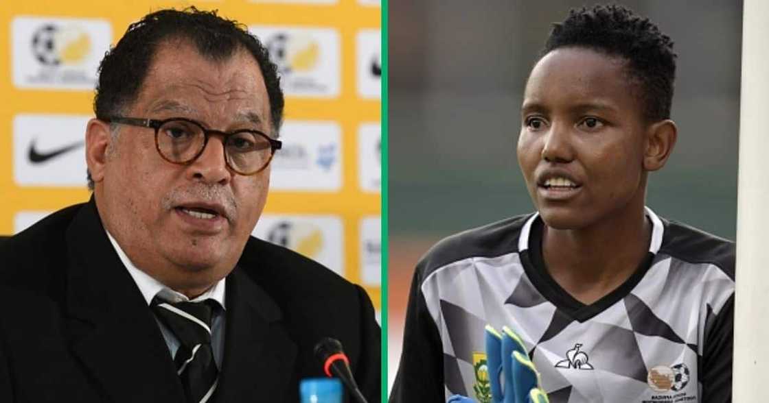 SAFA president Danny Jordaan, Andile Dlamini. SAFA president Danny Jordaan, Andile Dlamini.