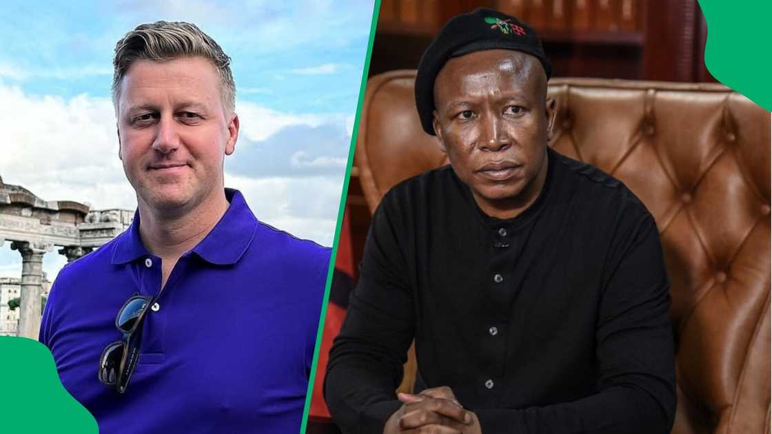 Gareth Cliff gives Malema advice after five-year sentence