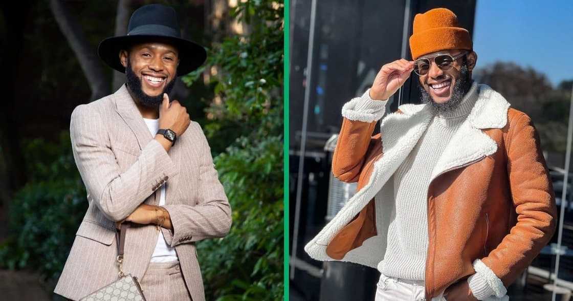 Mohale Motaung shot his shot at a handsome man Mohale Motaung shot his shot at a handsome man