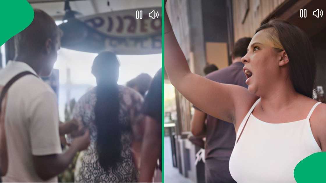The video capturing the intense confrontation went viral, drawing divided reactions from people across the continent The video capturing the intense confrontation went viral, drawing divided reactions from people across the continent