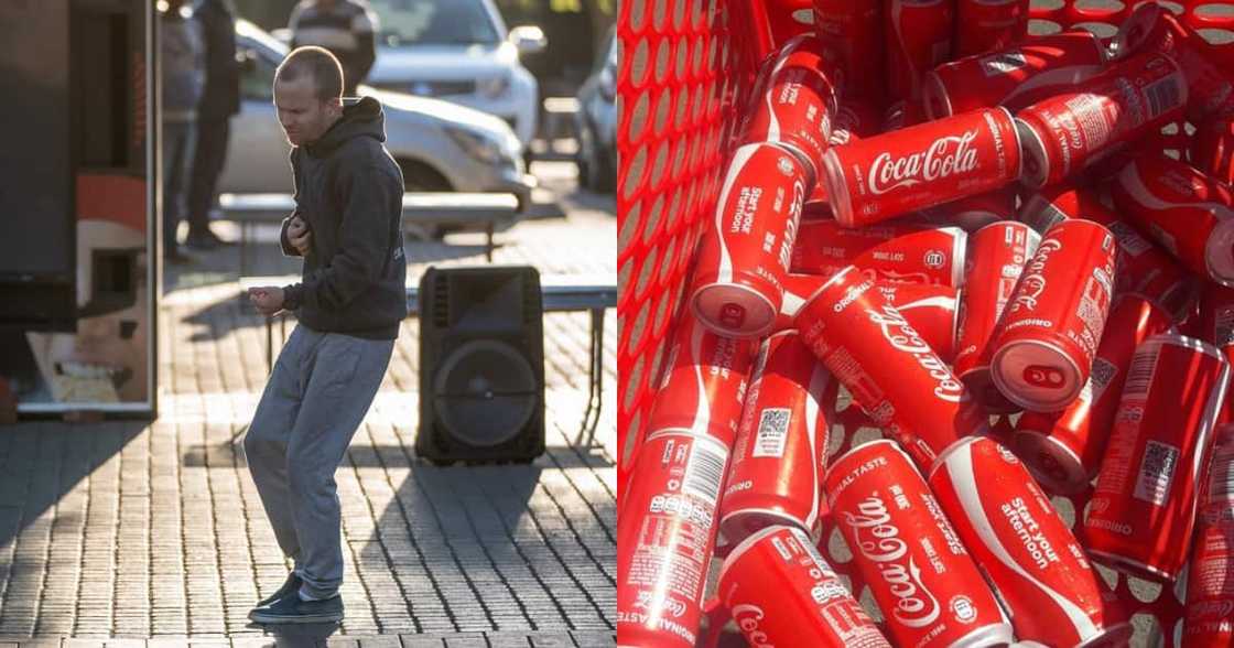 Man Buys Cold Drinks for Hardworking Police Officers in His Community