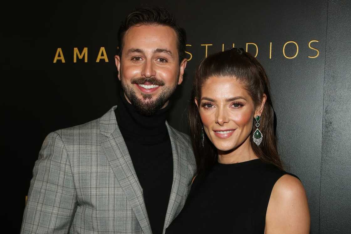 Paul Khoury with wife Ashley Greene Paul Khoury with wife Ashley Greene